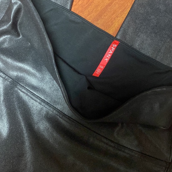 Spanx faux leather tights - Picture 2 of 6